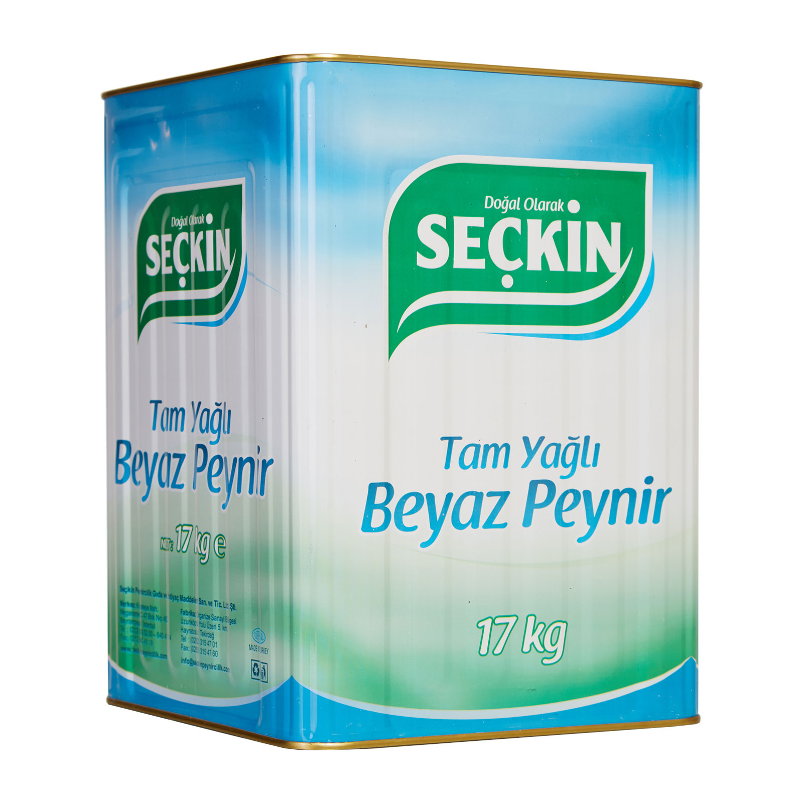 Tam Yağlı Beyaz Peynir 17kg